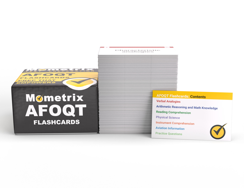 Afoqt Study Cards 2025-2026: Afoqt Test Prep and Practice Test Questions for the Air Force Officer Q