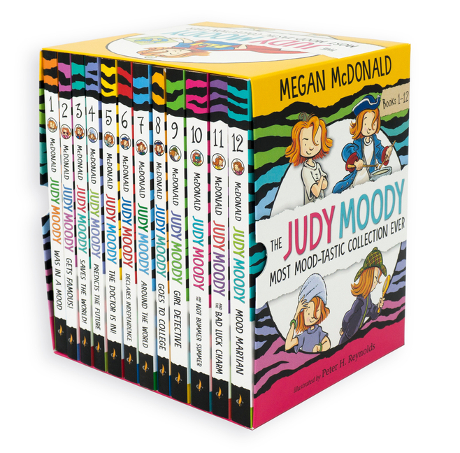 Judy Moody Most Mood-Tastic Collection Ever: Books 1-12 (Box Set of Twelve Illustrated Chapter Books