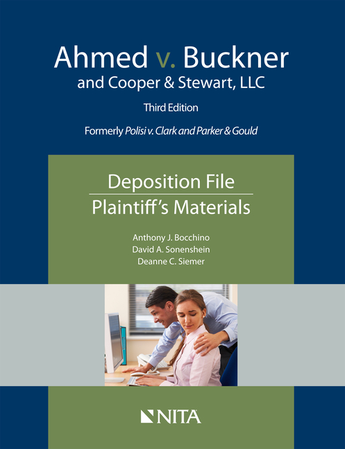 Ahmed v. Buckner and Cooper & Stewart, LLC: Deposition File, Plaintiff's Materials