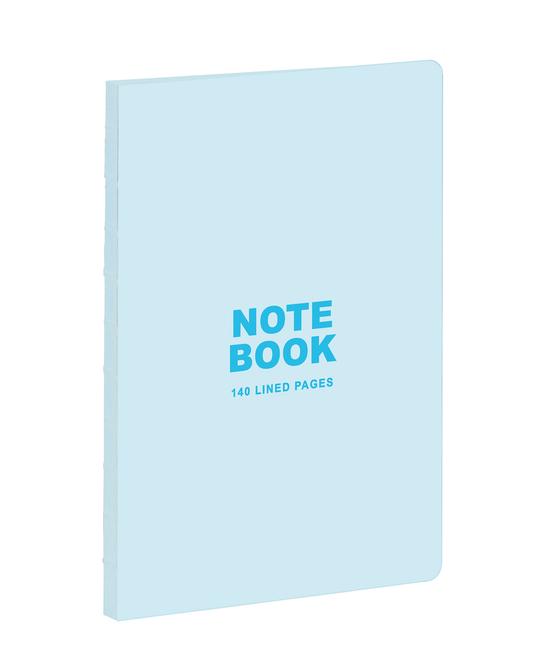 Teneues - A5 Notebook: Pastel Blue, 140 Lined Pages, Raw Sewn Spine, Lays Flat: Our A5 Size Standard