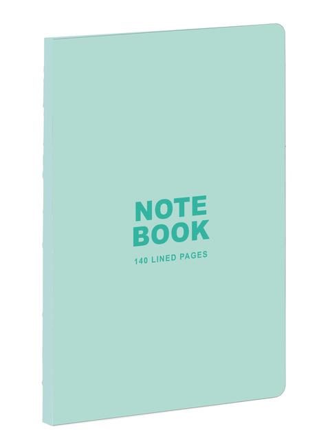 Teneues - A5 Notebook: Pastel Green, 140 Lined Pages, Raw Sewn Spine, Lays Flat: Our A5 Size Standar