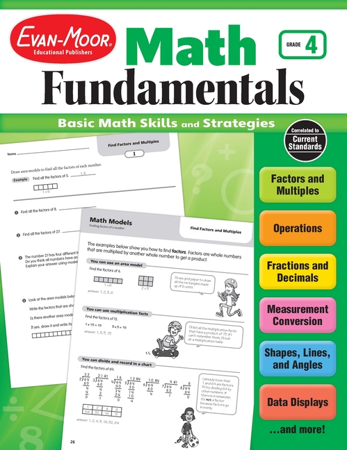 Math Fundamentals, Grade 4 Teacher Resource (Teacher)