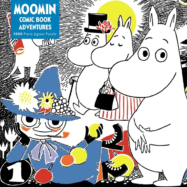 Adult Sustainable Jigsaw Puzzle: Moomin: Comic Strip, Book One: 1000-Pieces. Ethical, Sustainable, E
