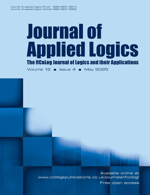 Journal of Applied Logics. The IfCoLog Journal of Logics and their Aplications. Volume 12, issue 4, 