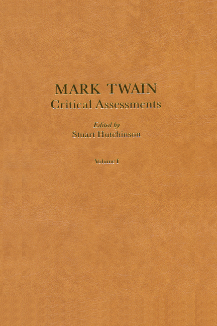 Mark Twain: Critical Assessments