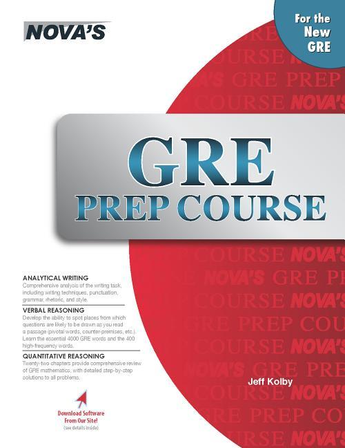GRE Prep Course [With CDROM]