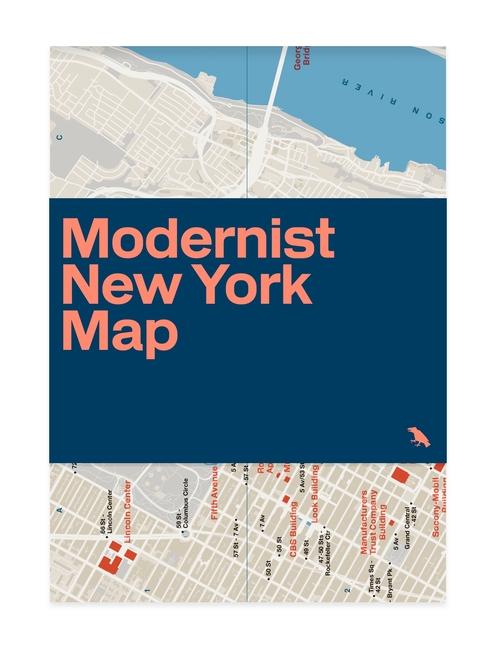 Modernist New York Map: Guide to 20th Century Modern Architecture in New York City
