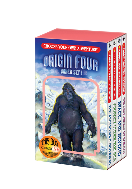 Choose Your Own Adventure 4-Book Boxed Set #1: Origin Four (the Abominable Snowman, Journey Under th