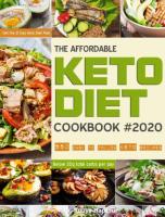 Affordable Keto Diet Cookbook