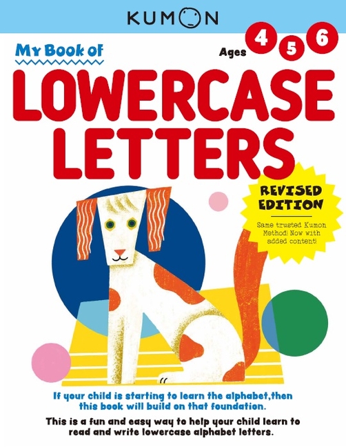 Kumon My Book of Lowercase Letters: Revised Ed (Revised)