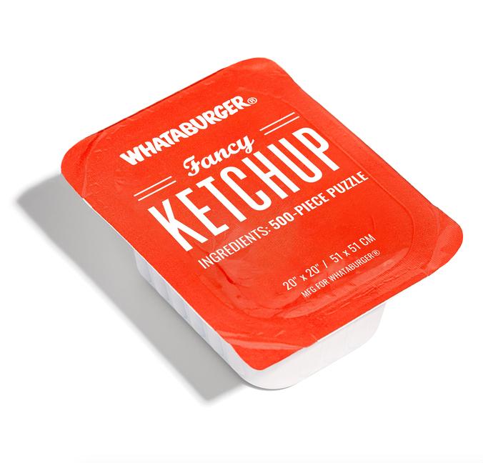 Whataburger Fancy Ketchup Puzzle: 500-Piece Puzzle