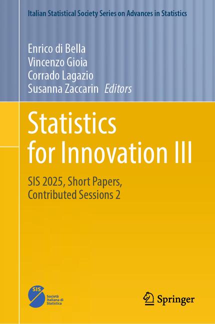 Statistics for Innovation III: Sis 2025, Short Papers, Contributed Sessions 2