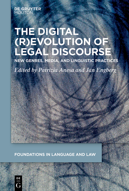 Digital (R)Evolution of Legal Discourse: New Genres, Media, and Linguistic Practices