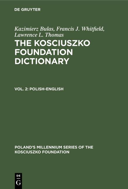 Polish-English (Printing. Reprint 2020)
