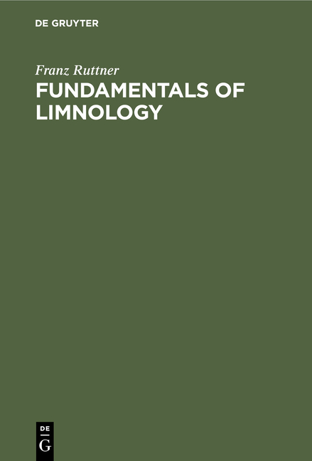 Fundamentals of Limnology (Reprint 2020)