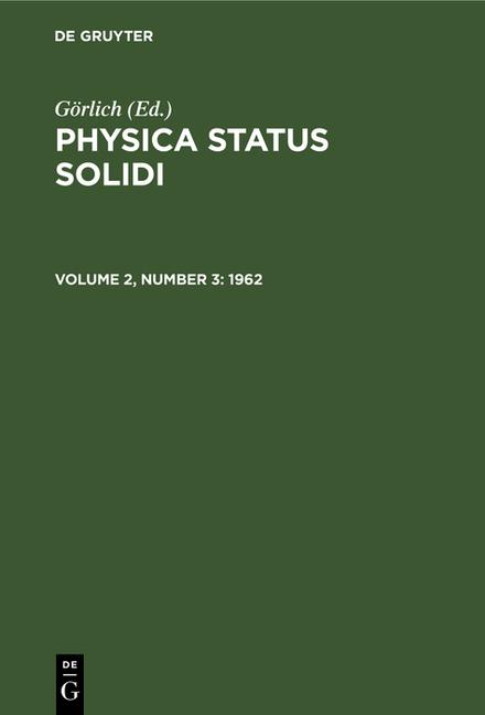 1962 (Reprint 2021)