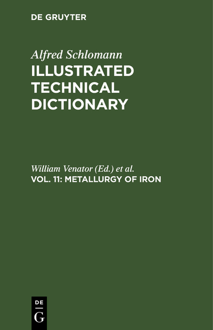 Metallurgy of Iron (Reprint 2019)