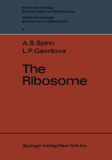 Ribosome (Softcover Reprint of the Original 1st 1969)