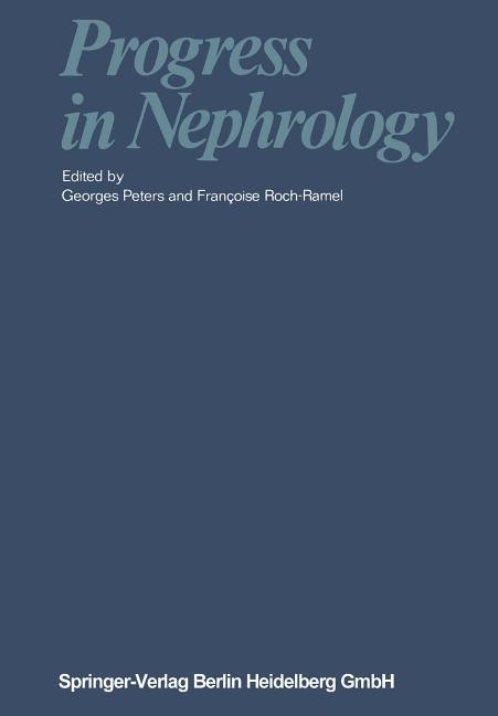 Progress in Nephrology: Proceedings of the Vth Symposium of the "Gesellschaft Für Nephrologie", Held
