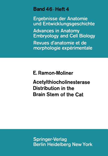 Acetylthiocholinesterase Distribution in the Brain Stem of the Cat (1972)