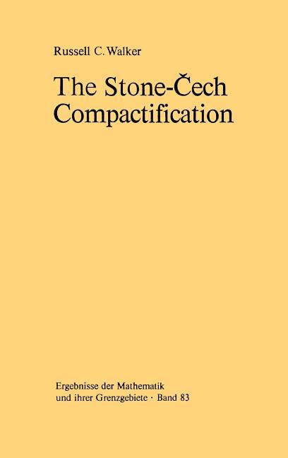 Stone-Čech Compactification (1974)