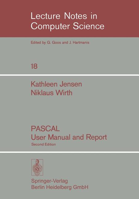 Pascal User Manual and Report (1975. Corr. 2nd Printing)