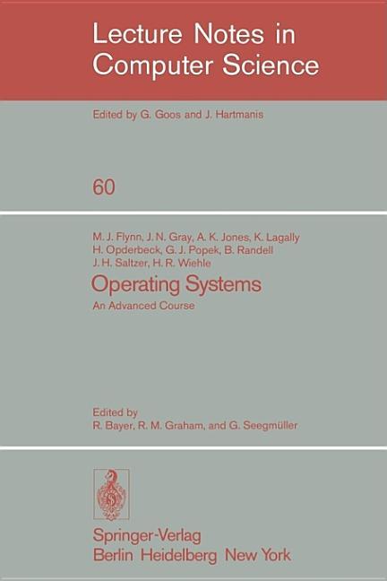 Operating Systems: An Advanced Course (1978)