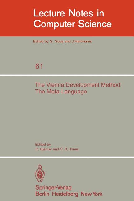 Vienna Development Method: The Meta-Language (1978)