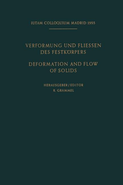 Internationale Union Für Theoretische Und Angewandte Mechanik / International Union of Theoretical a