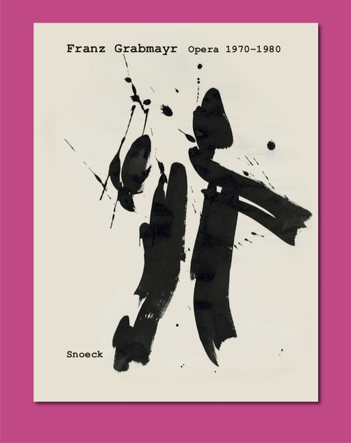 Franz Grabmayr. Opera 1970-1980: Cat. Vienna State Opera