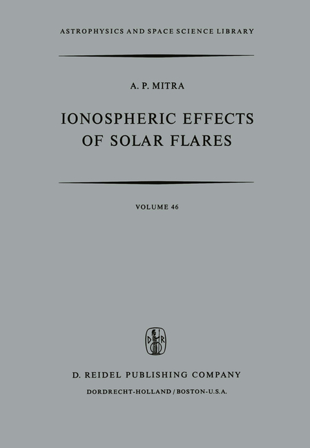 Ionospheric Effects of Solar Flares (1974)