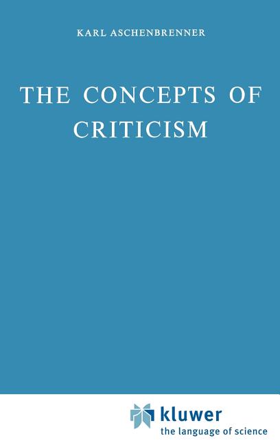 Concepts of Criticism (1974)