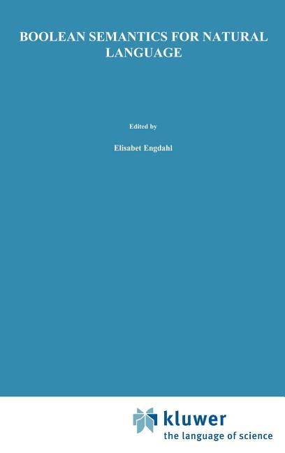 Boolean Semantics for Natural Language (1985)