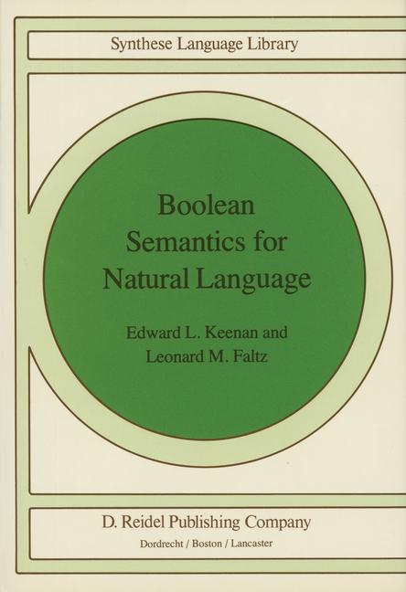 Boolean Semantics for Natural Language (1985)