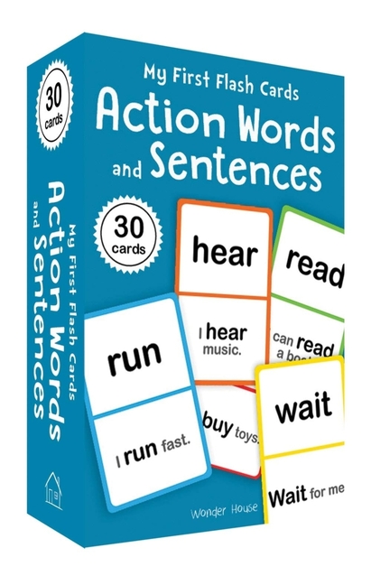 My First Flash Cards: Action Words and Sentences (Flash Cards for Children)