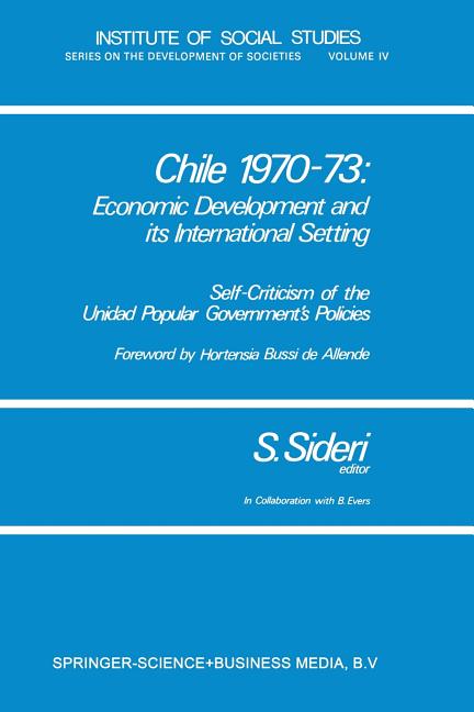 Chile 1970-73: Economic Development and Its International Setting: Self-Criticism of the Unidad Popu