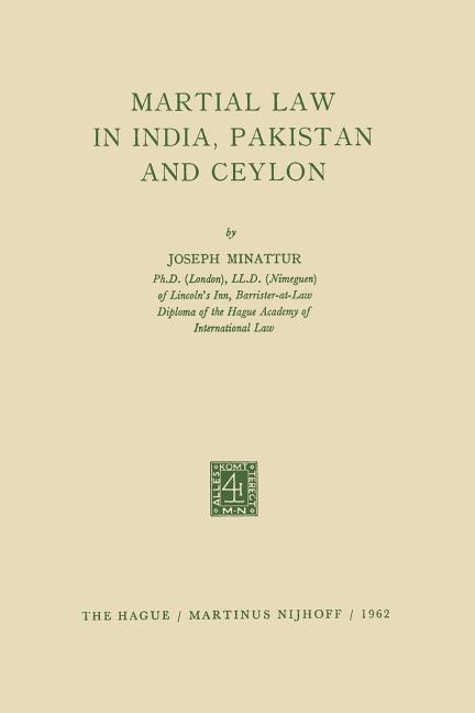 Martial Law in India, Pakistan and Ceylon (1962)