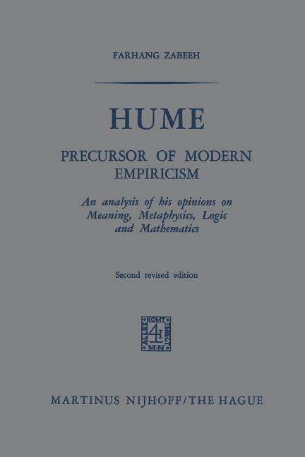 Hume: Precursor of Modern Empiricism (1973)