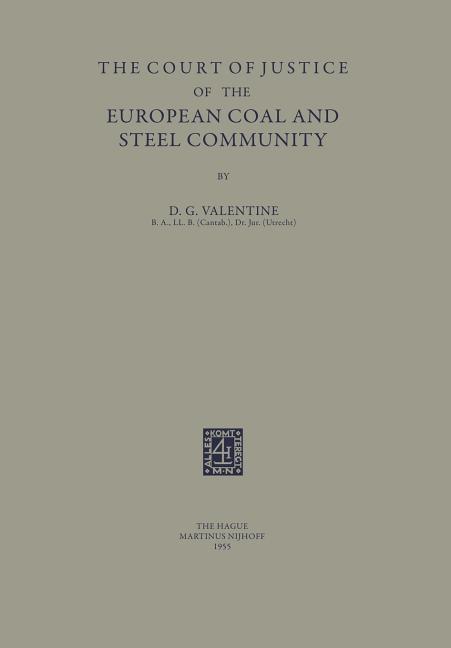 Court of Justice of the European Coal and Steel Community (1955)
