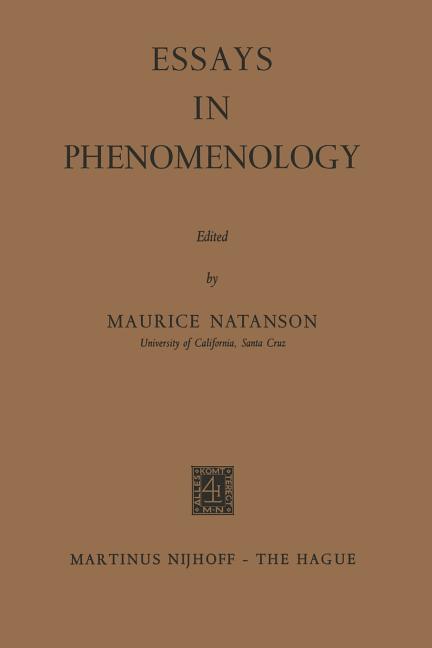 Essays in Phenomenology (1966)