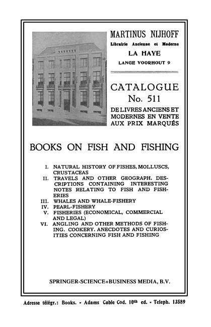 Books on Fish and Fishing (Softcover Reprint of the Original 1st 1925)