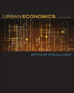 Urban Economics 6th edition