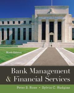 Bank Management and Financial Services 9th edition