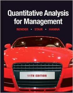 Quantitative Analysis for Management 