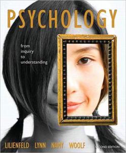 Psychology: From Inquiry to Understanding 2nd edition