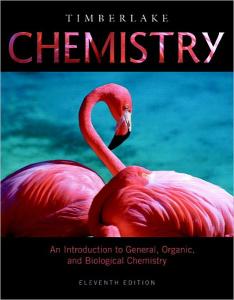 Chemistry: An Introduction to General, Organic, and Biological Chemistry 11th edition