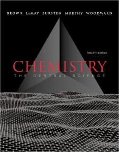 Chemistry: The Central Science with MasteringChemistry® 12th edition