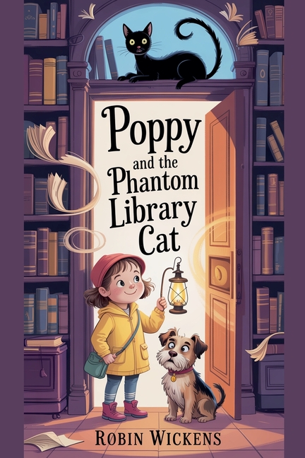 Poppy and the Phantom Library Cat
