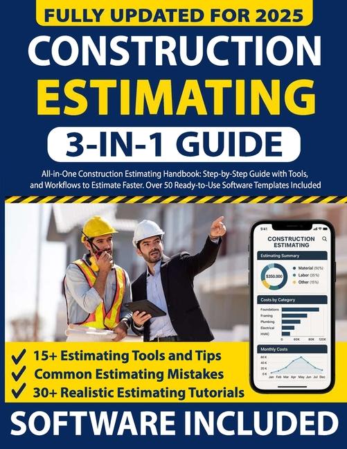 All-in-One Construction Estimating Handbook 3-in-1: Step-by-Step Guide with Tools, Expert Tips, and 