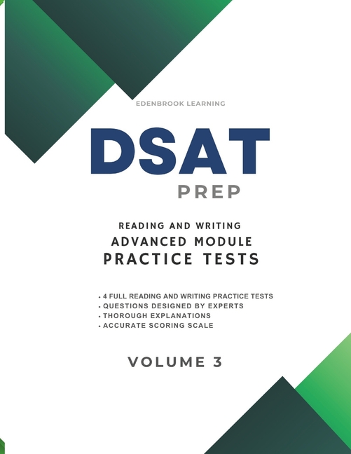DSAT Prep Reading and Writing Advanced Module Practice Tests: Volume 3